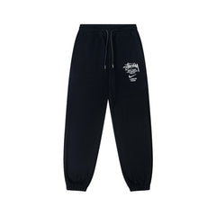 Stussy Chest Logo Jogger Sweatpants Black