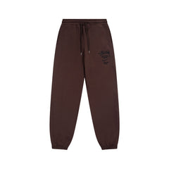 Stussy Chest Logo Jogger Sweatpants Brown