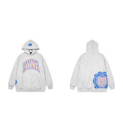 Syna world Grey Syna Arch Logo Hooded Sweatshirt