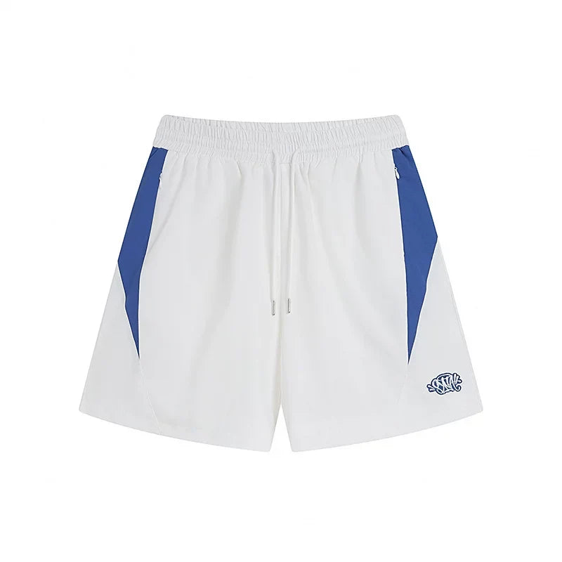 Syna world Color Block Nylon Athletic Shorts
